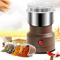 Aiboria - Molinillo de cereales eléctrico- 250 W- cuchillas de acero inoxidable- molinillo de cereales silencioso para…